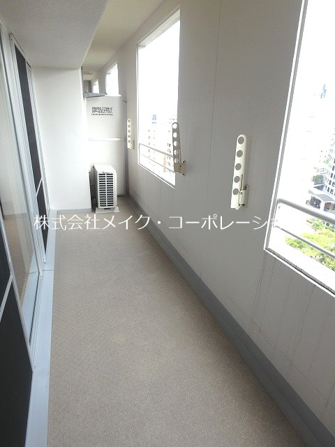 プライムメゾン百道浜 ベランダ