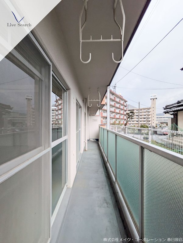 第3三城ハイツ ベランダ