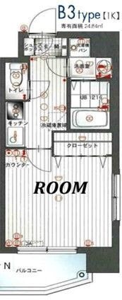 エンクレスト赤坂 間取り