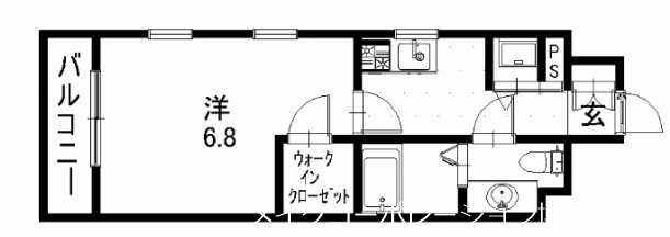 アネーロ高宮  間取り