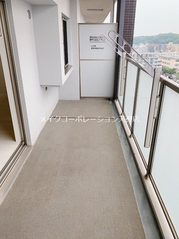 ネストピア唐人町駅前 ベランダ