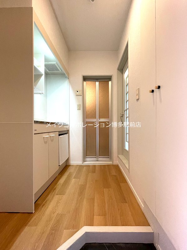 リバーサイド唐原 玄関