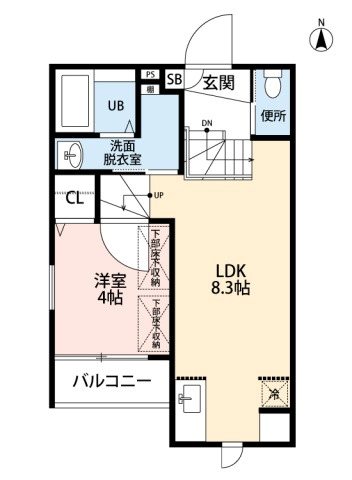 CB室見マリナ 間取り
