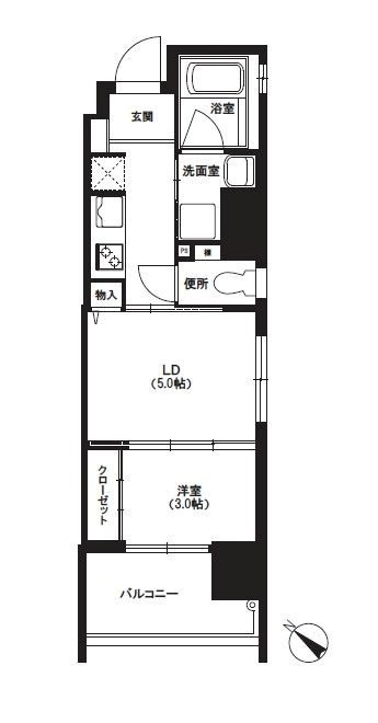 レジデンシャルヒルズリバープレイス 間取り