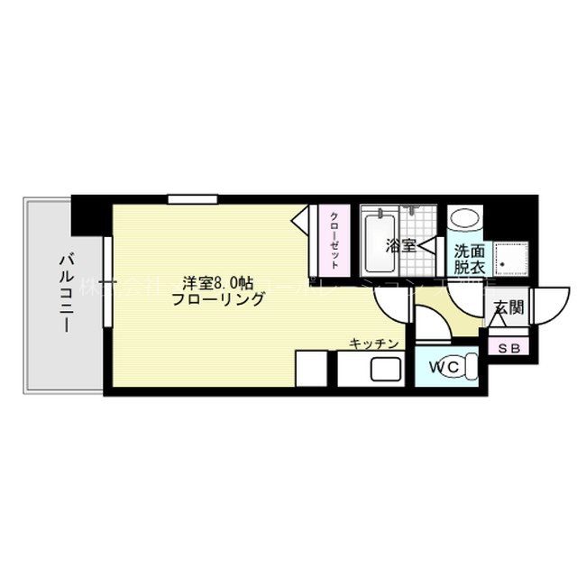ネストピア大濠公園  間取り