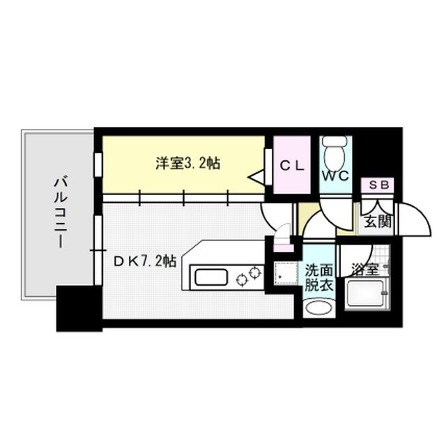 LANDIC PREMIUM HAKATA 間取り