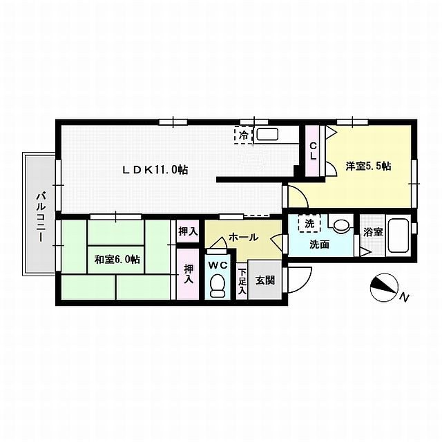 ベジタブルR・Y・A 202号室 間取り