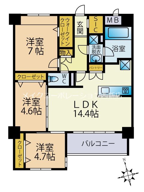 マークステラ高取 間取り