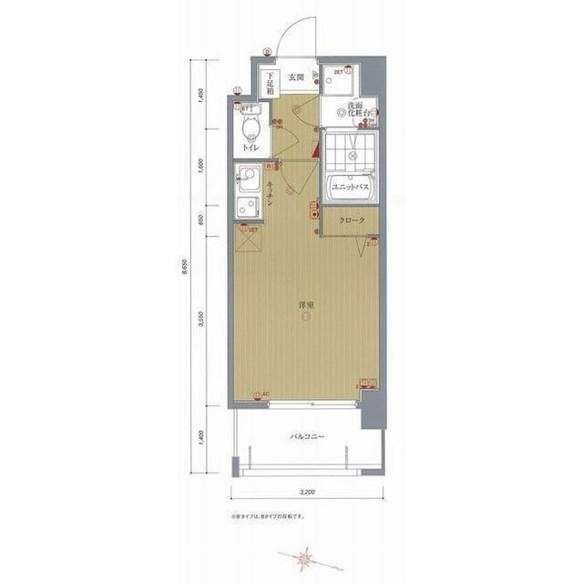 ネストピア大濠公園  間取り