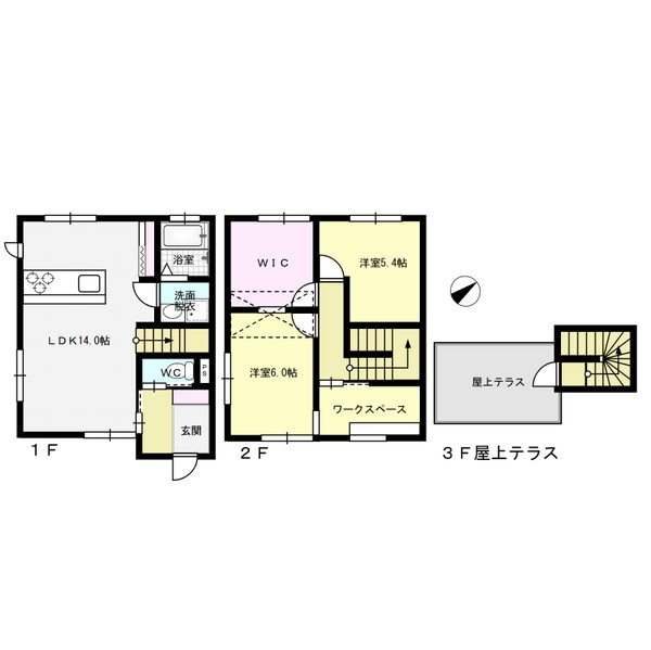 サンテラス六本松スカイビュー 間取り