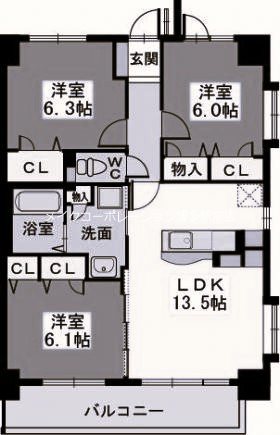 ボヌール　レーベン 間取り
