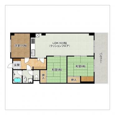 ボーン平尾 間取り