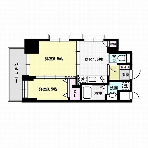 ネストピア別府駅前～ネット無料～ 間取り