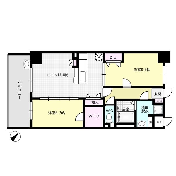 テトラッド 間取り