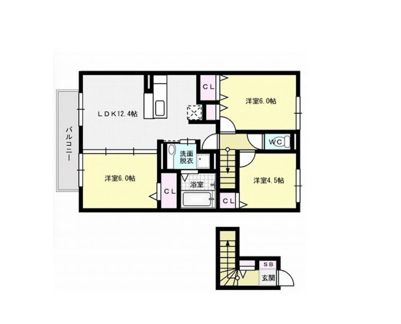 グランドソレイユ 間取り