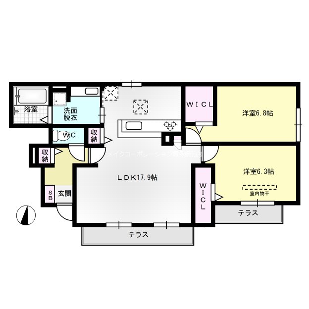 D-room植村 間取り
