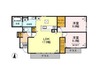 D-room植村 間取り