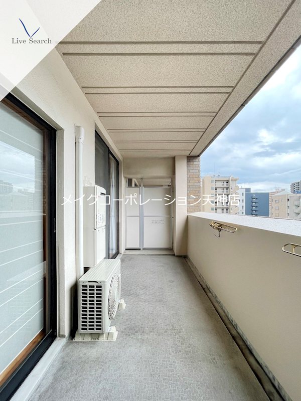 リンデン東薬院 ベランダ