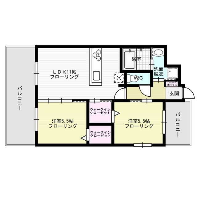 プランドール高砂 間取り