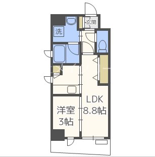 RENACE高宮（ルネスタカミヤ） 間取り
