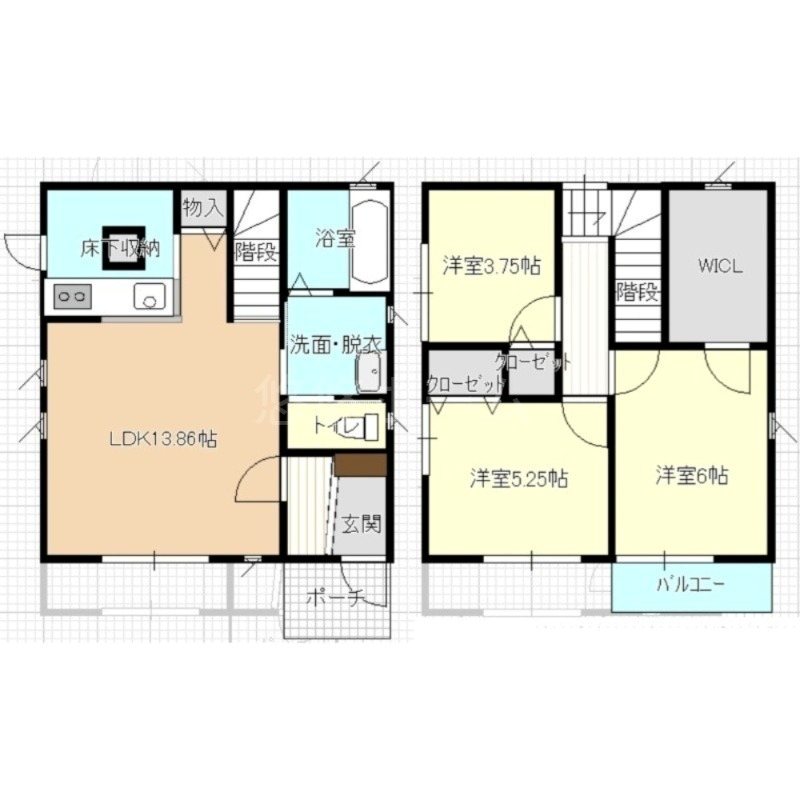 COZY　SQUARE  間取り