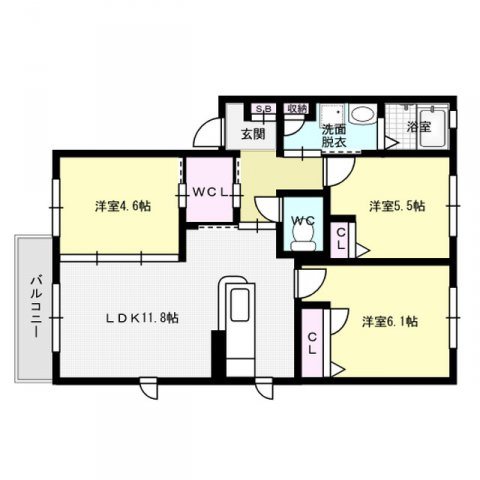 サンライズガーデン 間取り