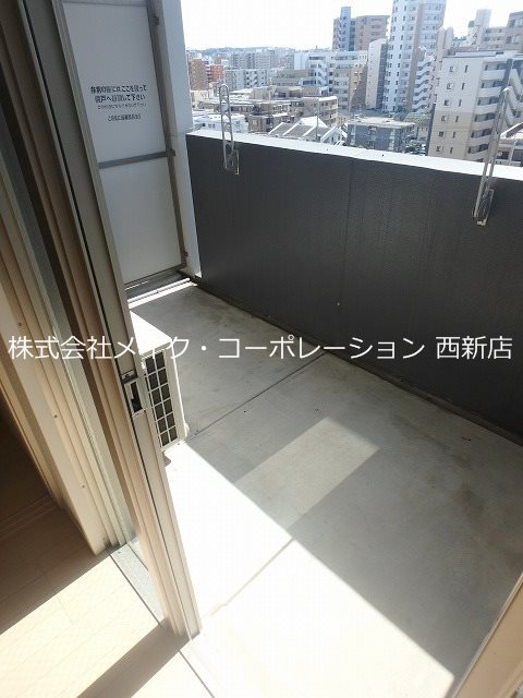 グランフォーレプライム西新 ベランダ