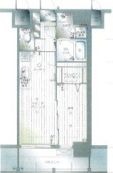 ラファセ美野島 間取り