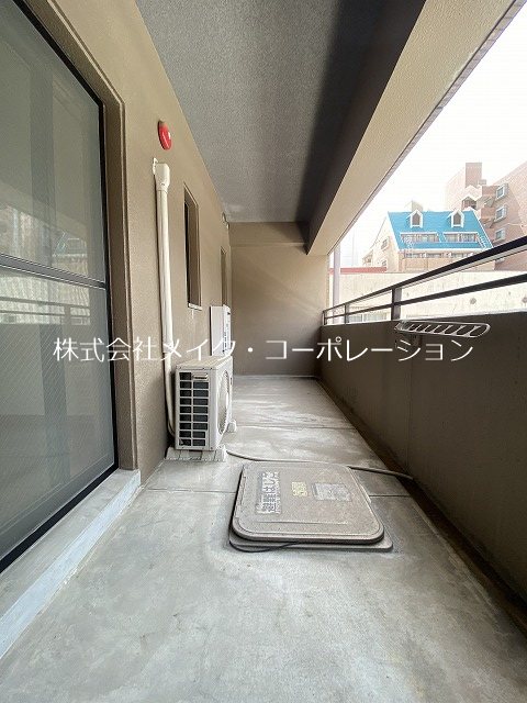 グランクリュー西新 ベランダ