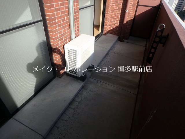 クリエート博多駅前 ベランダ