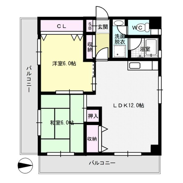 第二岸川ビル 間取り