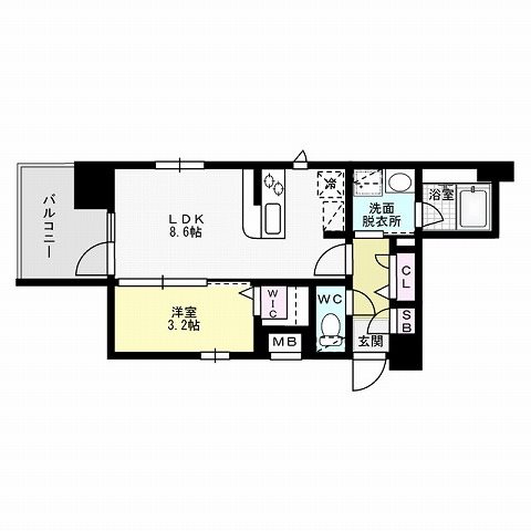 ネストピア県庁口駅前 間取り