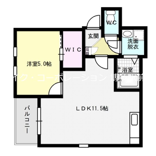 Crecia吉塚 間取り