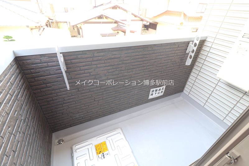 Crecia吉塚 ベランダ