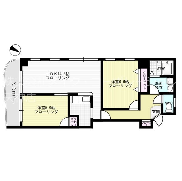 エムロード平尾 間取り