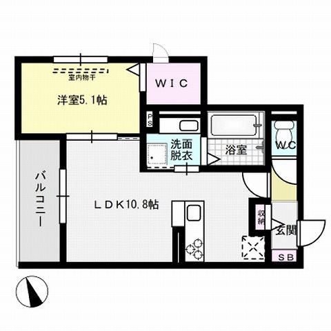 D-roomサクランボ 間取り