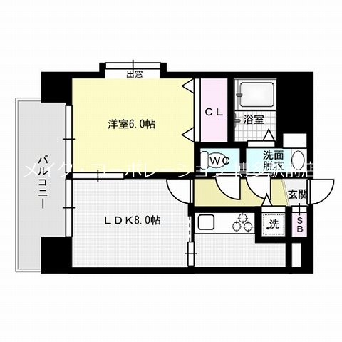 プティソール博多 間取り