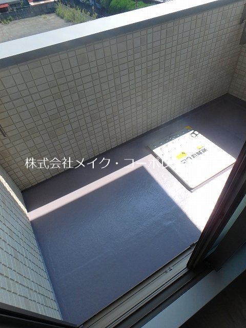 カトレア姪浜Ⅱ～ネット無料～ ベランダ