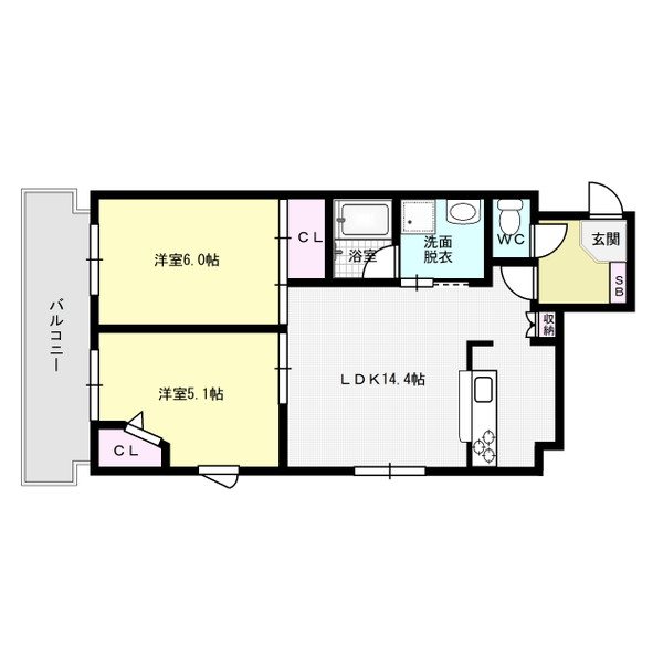 GRAN PACE(グランパーチェ) 間取り図