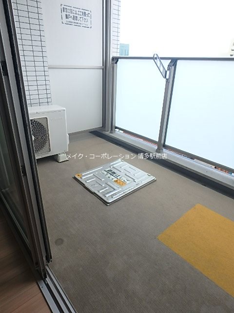 コモテリア渡辺通 ベランダ