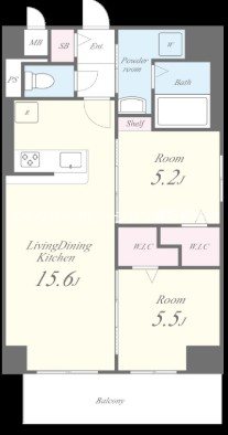 博多グランドレジデンス 間取り