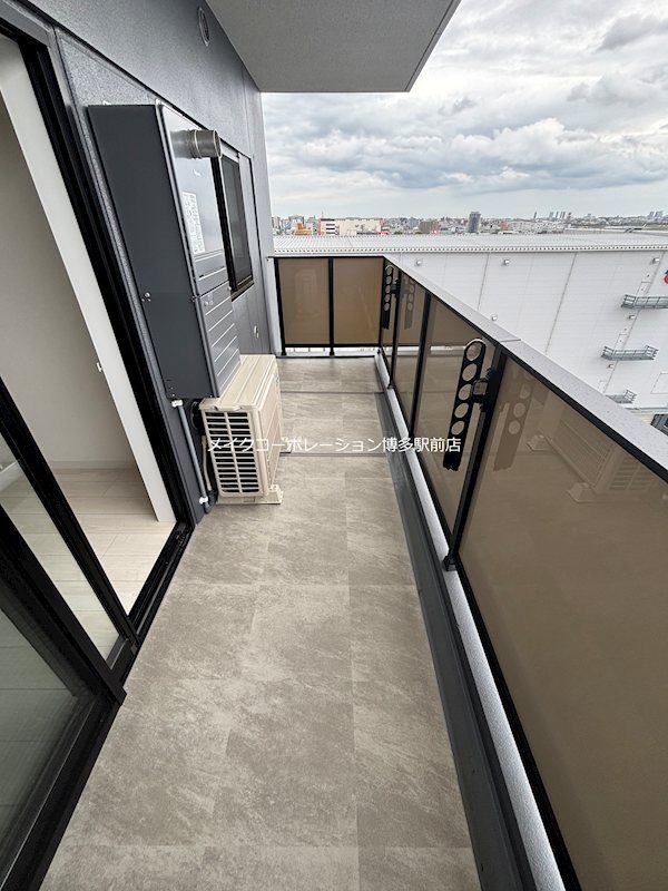 博多グランドレジデンス ベランダ