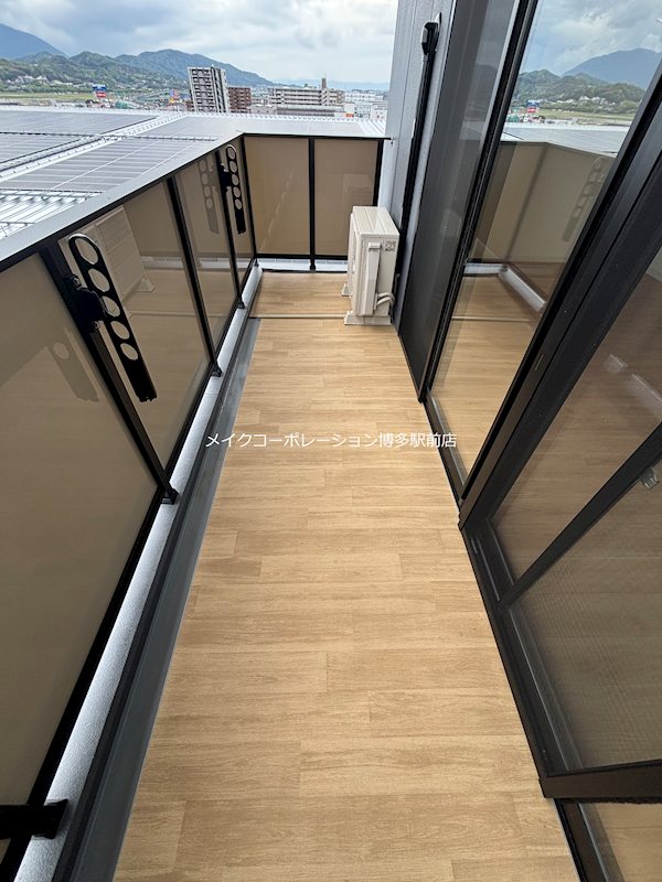 博多グランドレジデンス ベランダ