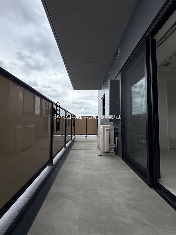 博多グランドレジデンス ベランダ