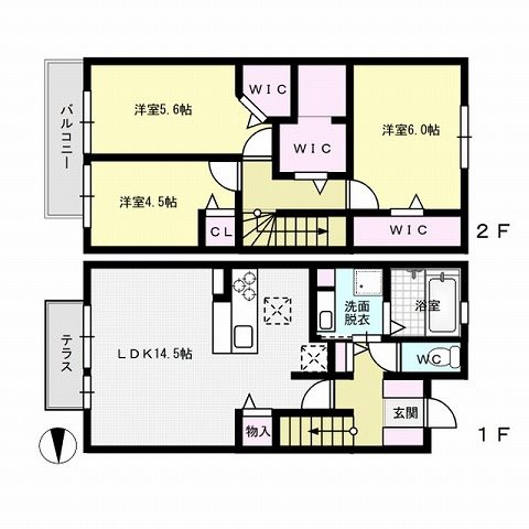 シャルマン・コスモス 間取り