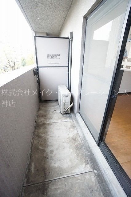 ピュアドームプログレッソ天神 ベランダ