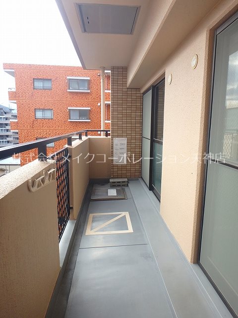 ハイライズ鳥飼 ベランダ