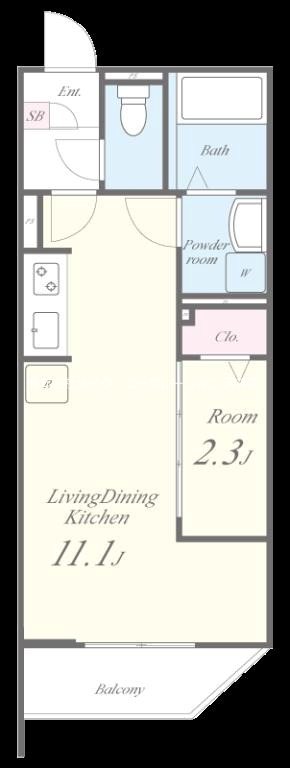 ガレア高宮 間取り