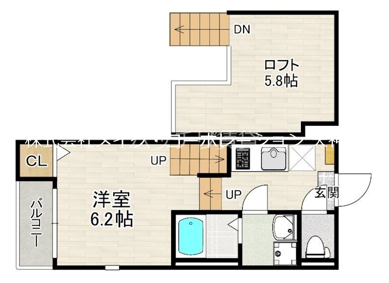ハーモニーテラス別府 間取り