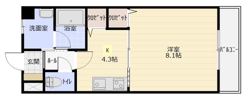 BON　TourⅡ番館 間取り